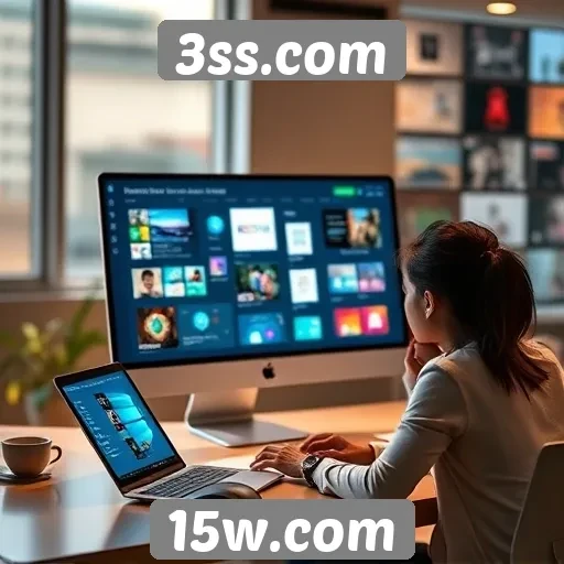 Recursos interativos disponíveis no site 3ss.com